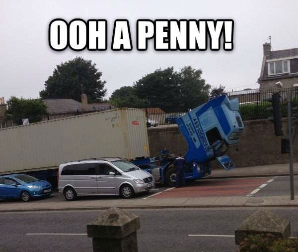 Ooh a penny!