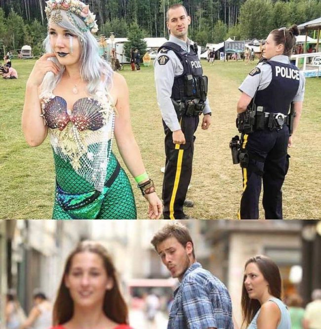 RCMP Officer at a rave