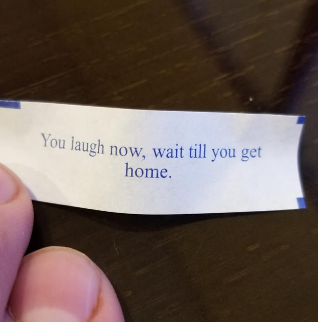 When did fortunes get so dark?