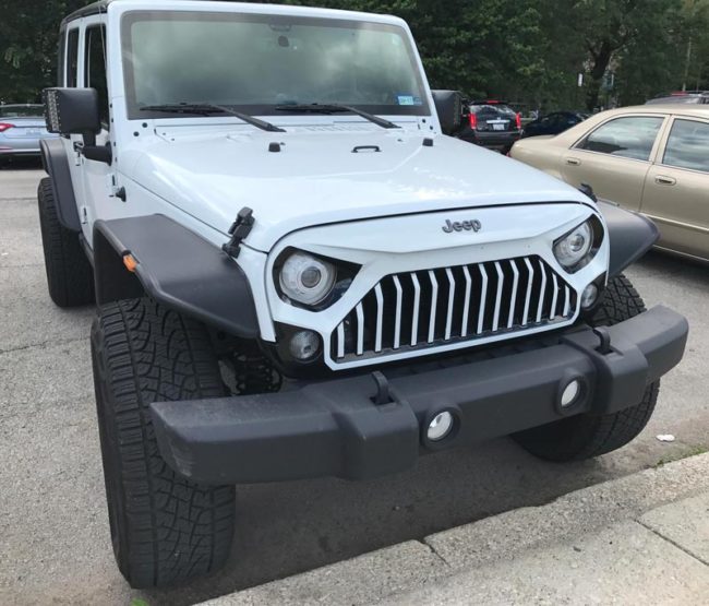 This angry Jeep
