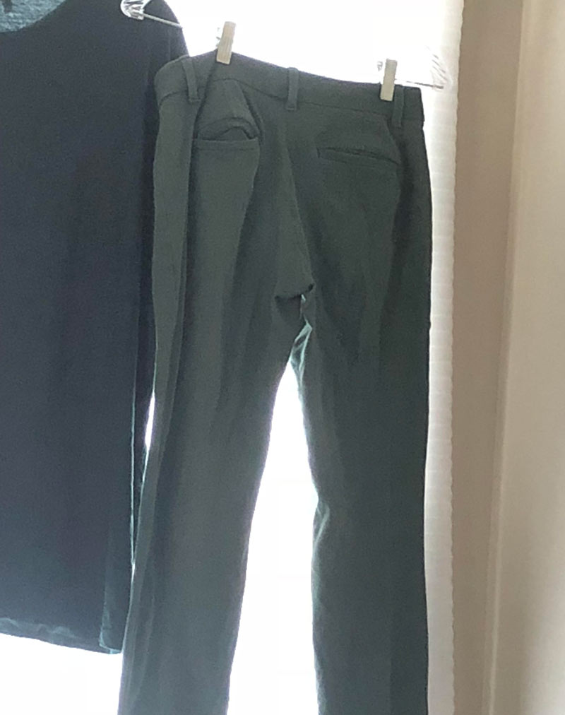 My green pants looking they just smoked some green