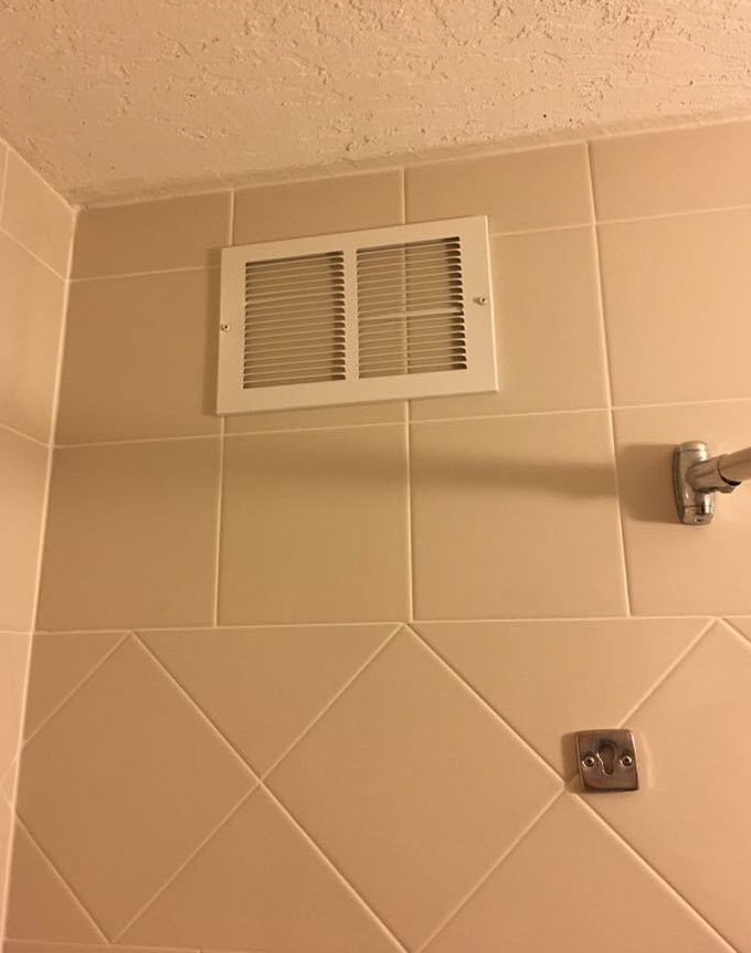 The vent in my hotel bathroom doesn’t seem to be working