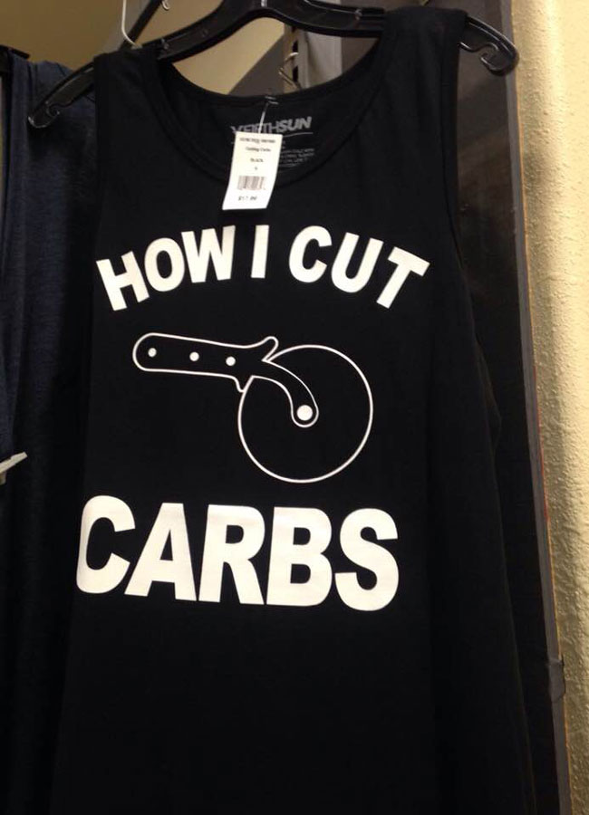 How I cut carbs