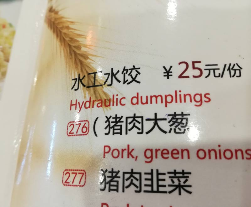 Hydraulic Dumplings