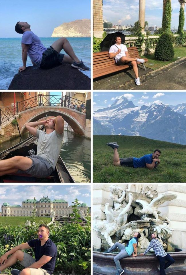 I spent 30 days in Europe and imitated as many "Insta models" as I could. The following are some of my favorites