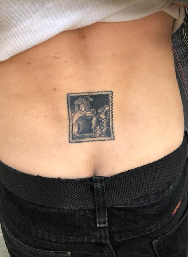 A Lady and the Tramp Stamp Tramp Stamp