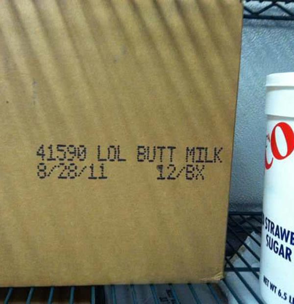 I used to work at a restaurant that purchased Land O'Lakes Buttered Milk in bulk..