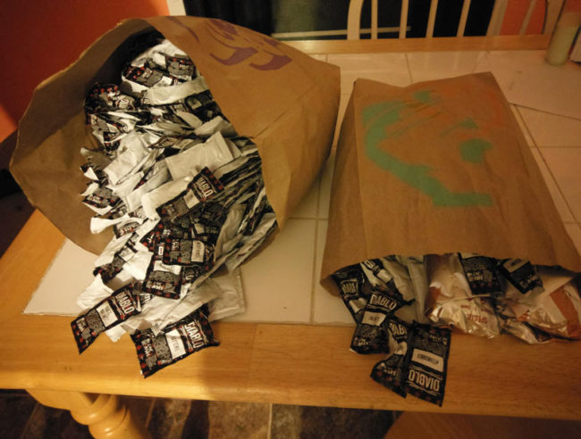 Went through the taco bell drive-thru with a friend. When asked if we wanted sauce, I said: "As much as you're allowed to give me." I may have made a mistake