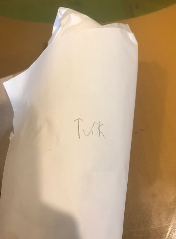 I'm Turkish and have a thick accent, I was really offended, then I remembered I ordered a turkey club