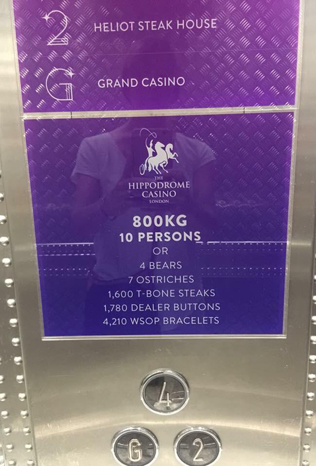 This elevator in London