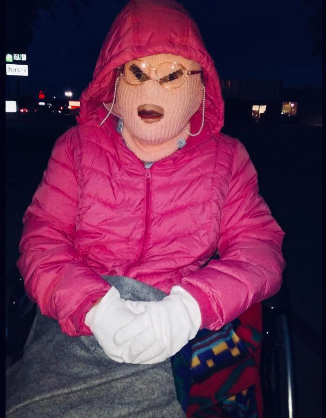 A grandma on Amazon wrote a review on how much she loves her new ski mask, that keeps her warm at night
