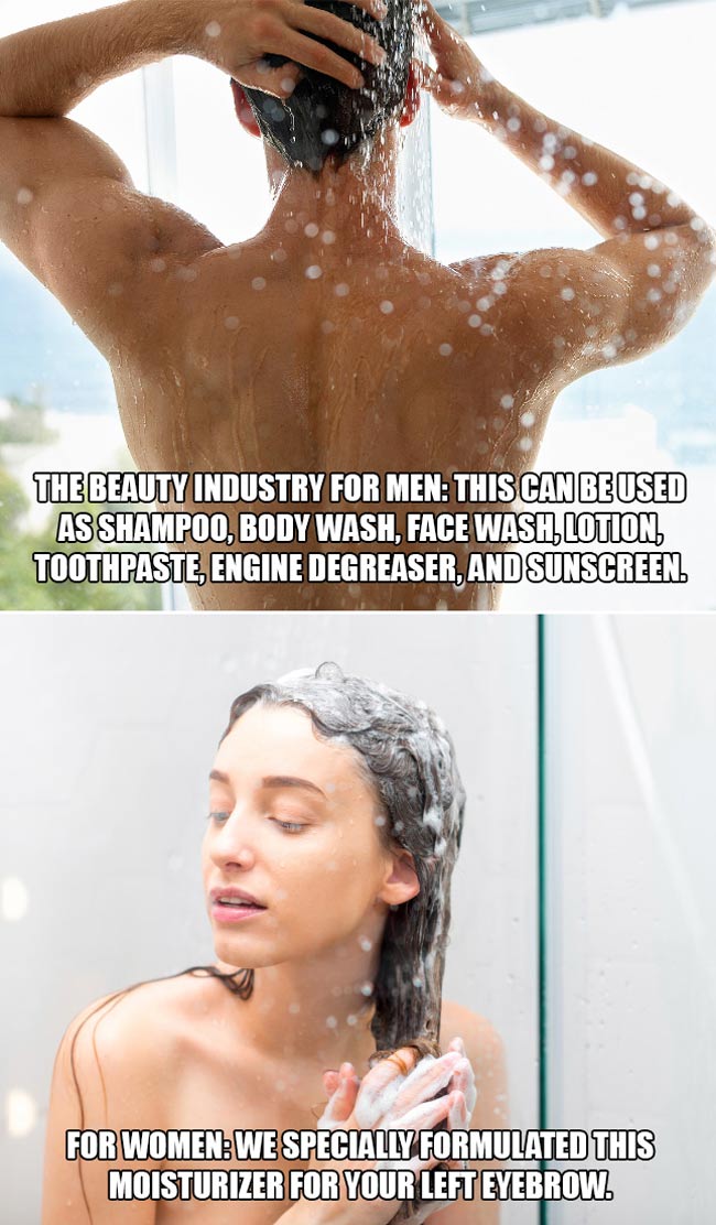 The beauty industry