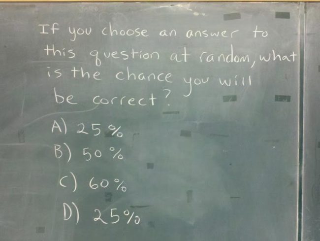 What is the chance?