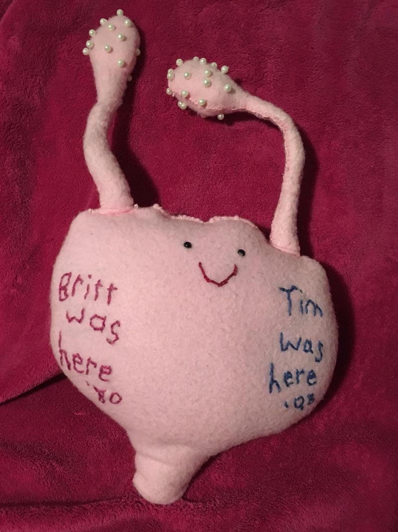 Made for my mom after her hysterectomy