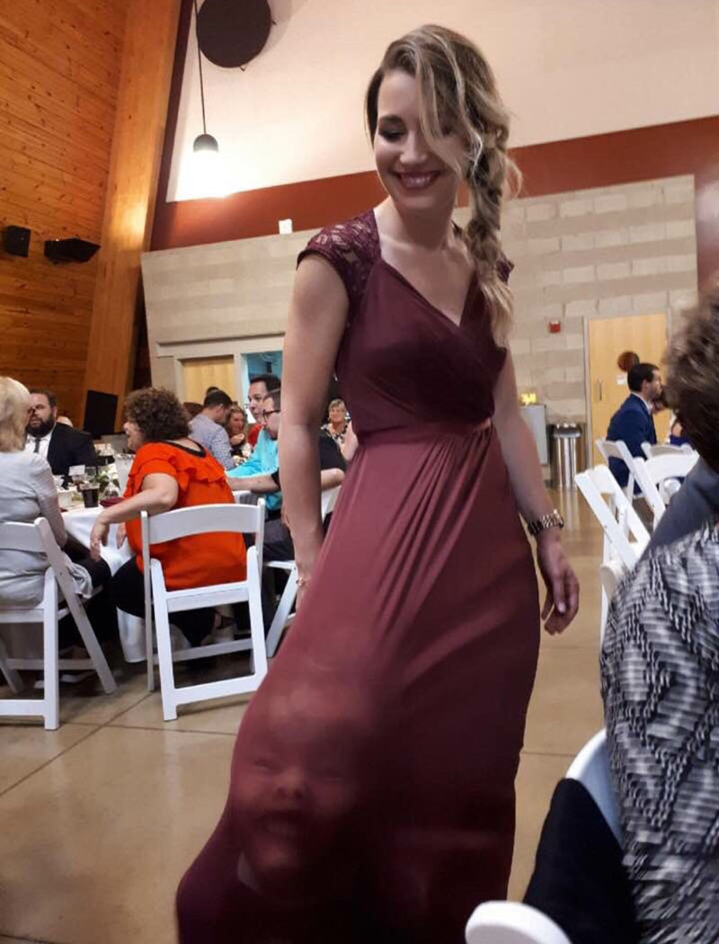 Bring a toddler to a wedding they said, it will be cute they said..