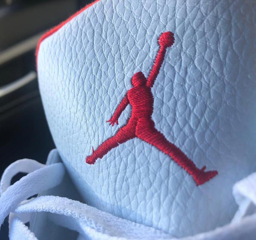 Fake Jordan’s gave the logo a nice butt!