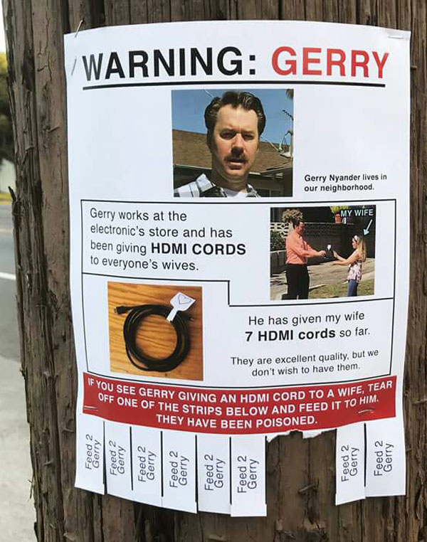 Warning: Gerry