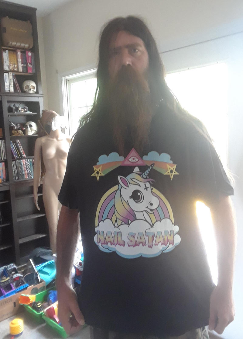 My Viking friend's new shirt