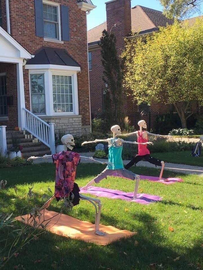 A spot of Halloween Yoga