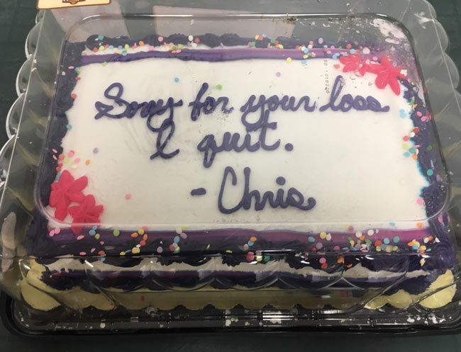 My coworker finally had enough..