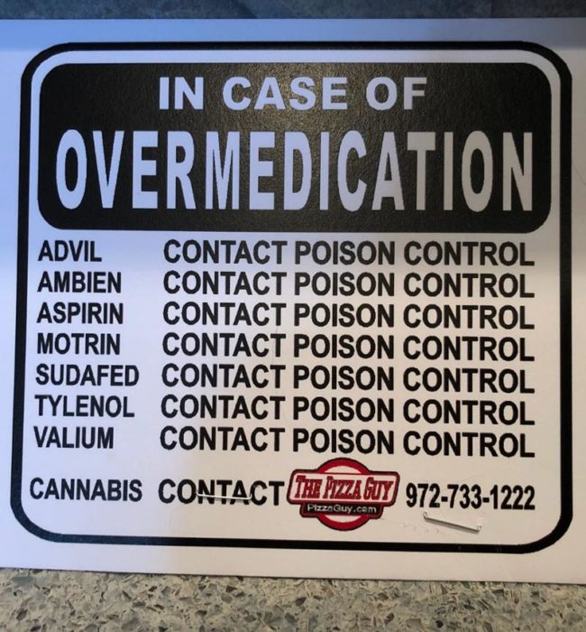 In case of overmedication