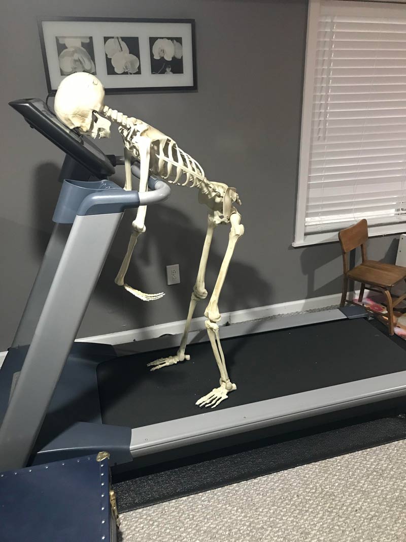 Me, waiting for the energy to work out