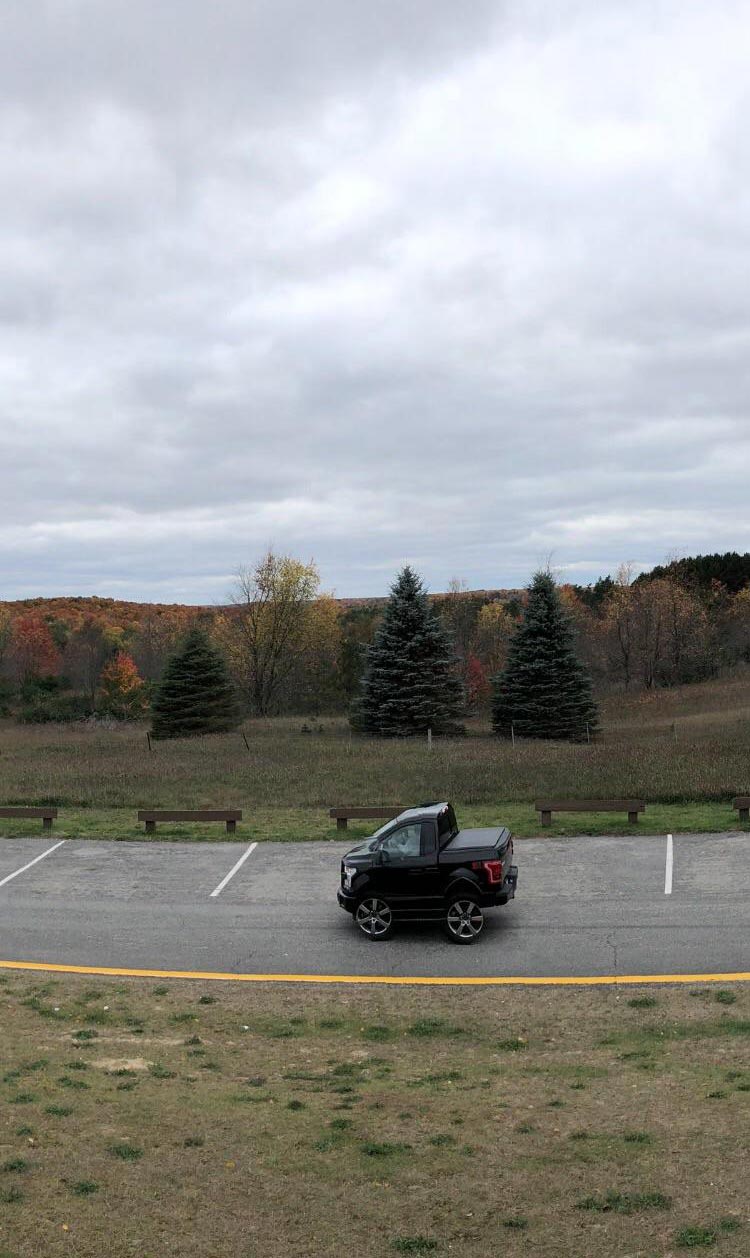 Girlfriend took a panoramic of a scenic overlook
