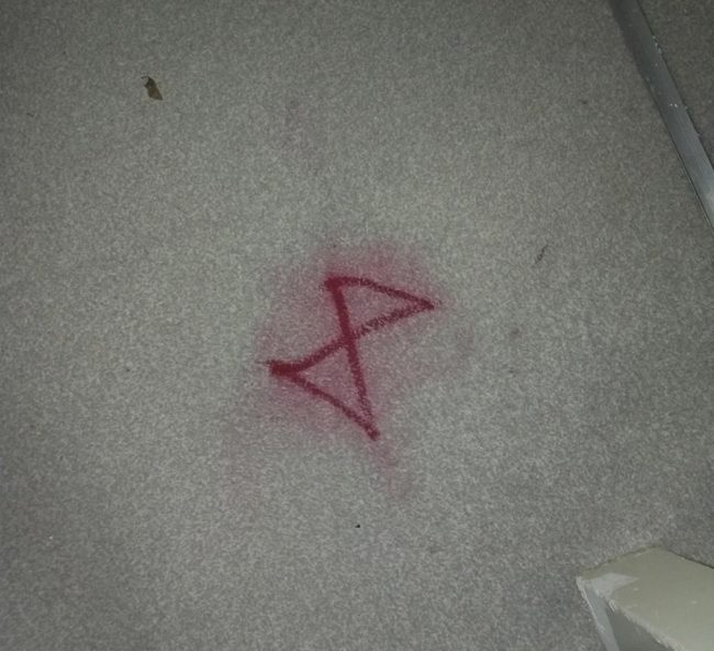 My daughter drew on the carpet with lipstick... I don't know whether to clean it or sacrifice a goat