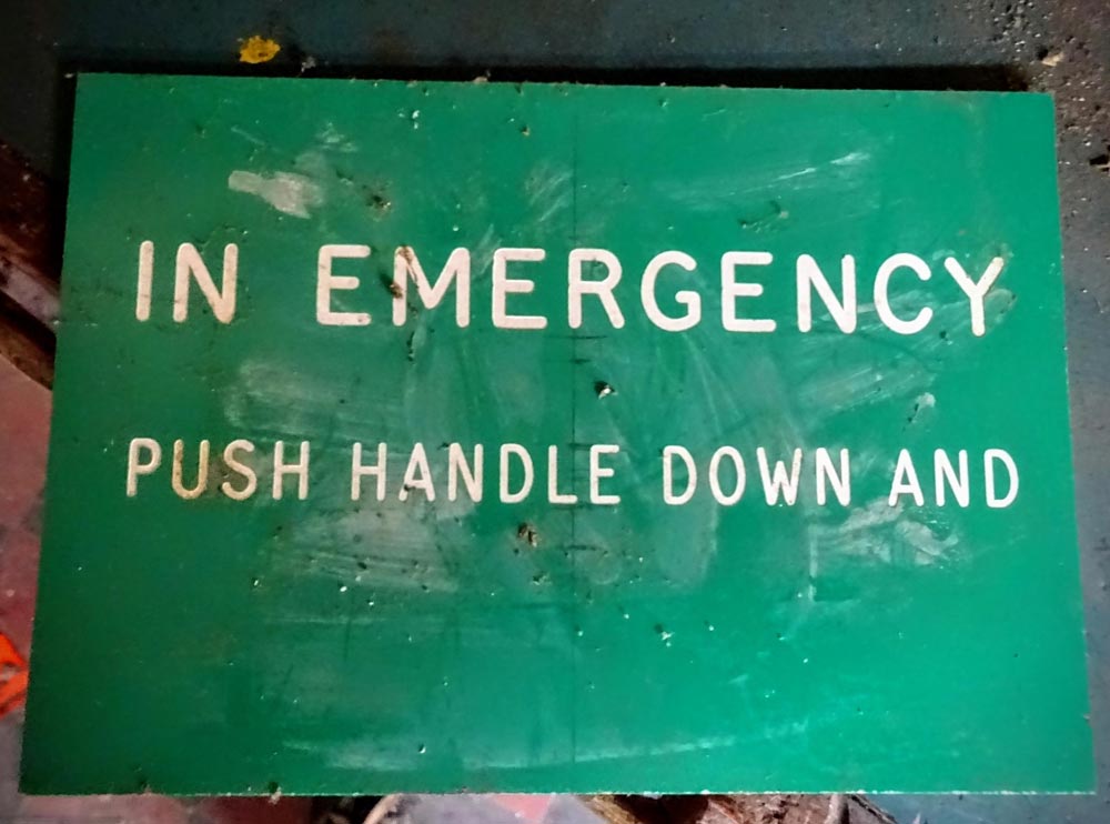 EMERGENCY Instructions