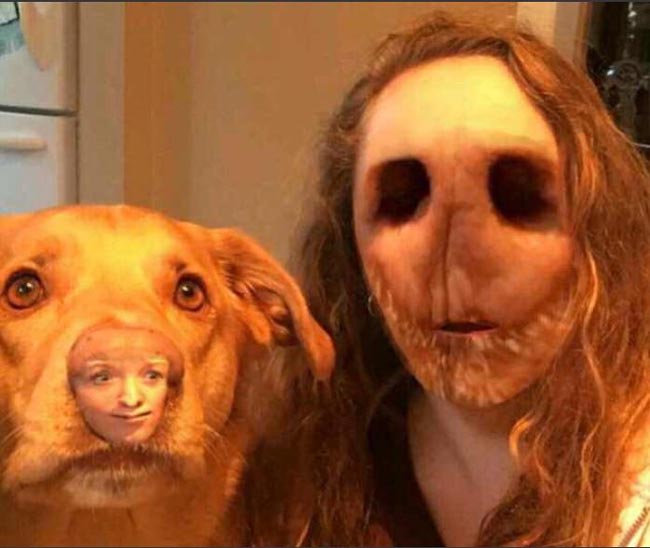 Face swap gone wrong