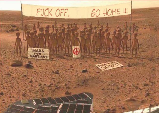 Another image through from Mars...