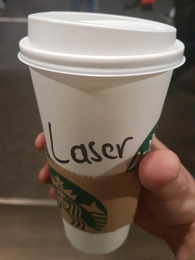My name is Lasse. Not even mad