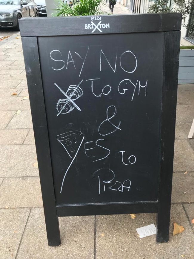 Seen in London this morning