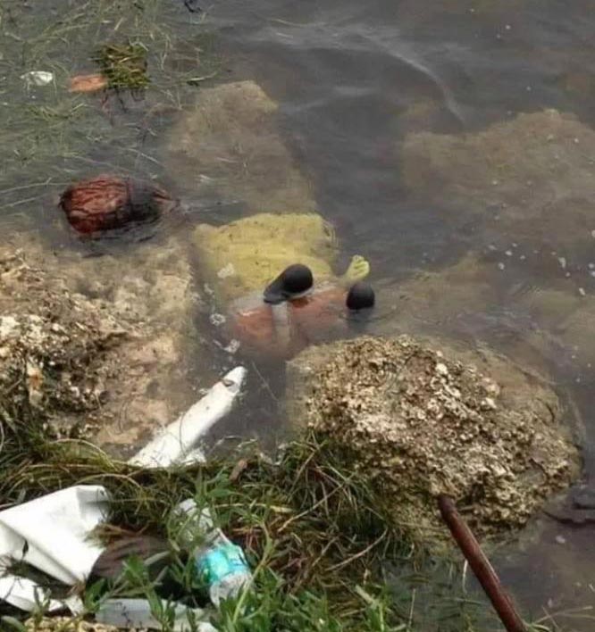 Sponge Bob found face down in a river this morning
