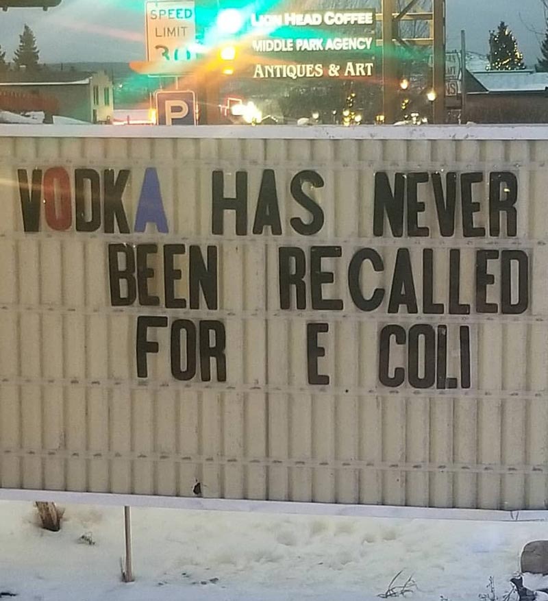 My local liquor shop