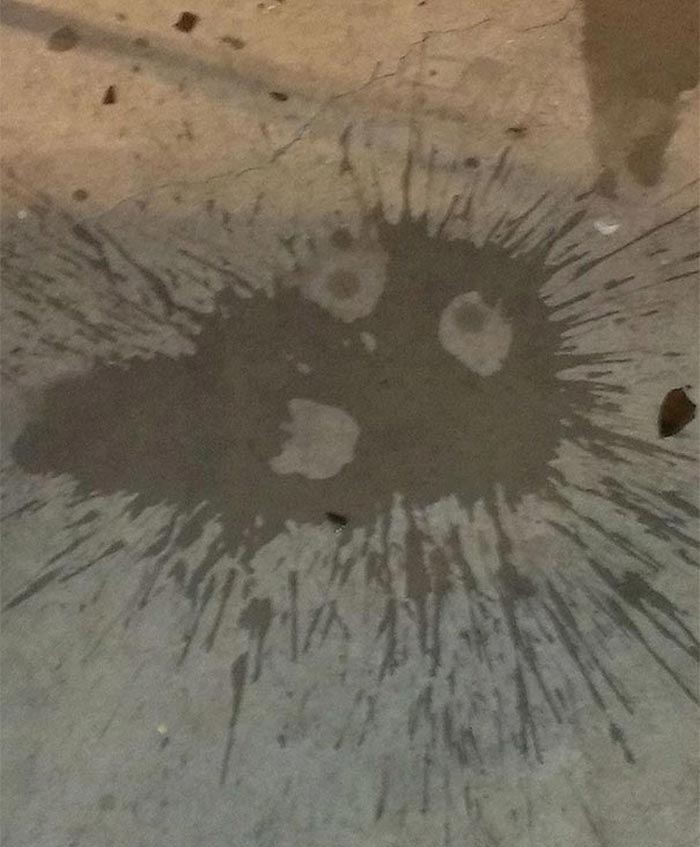 My drink was more shocked that I spilled it than me
