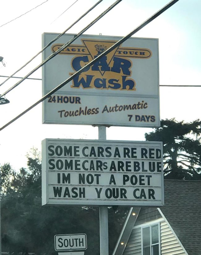 Car Wash Poet