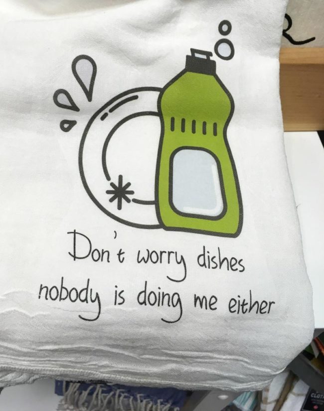 Don't worry dishes