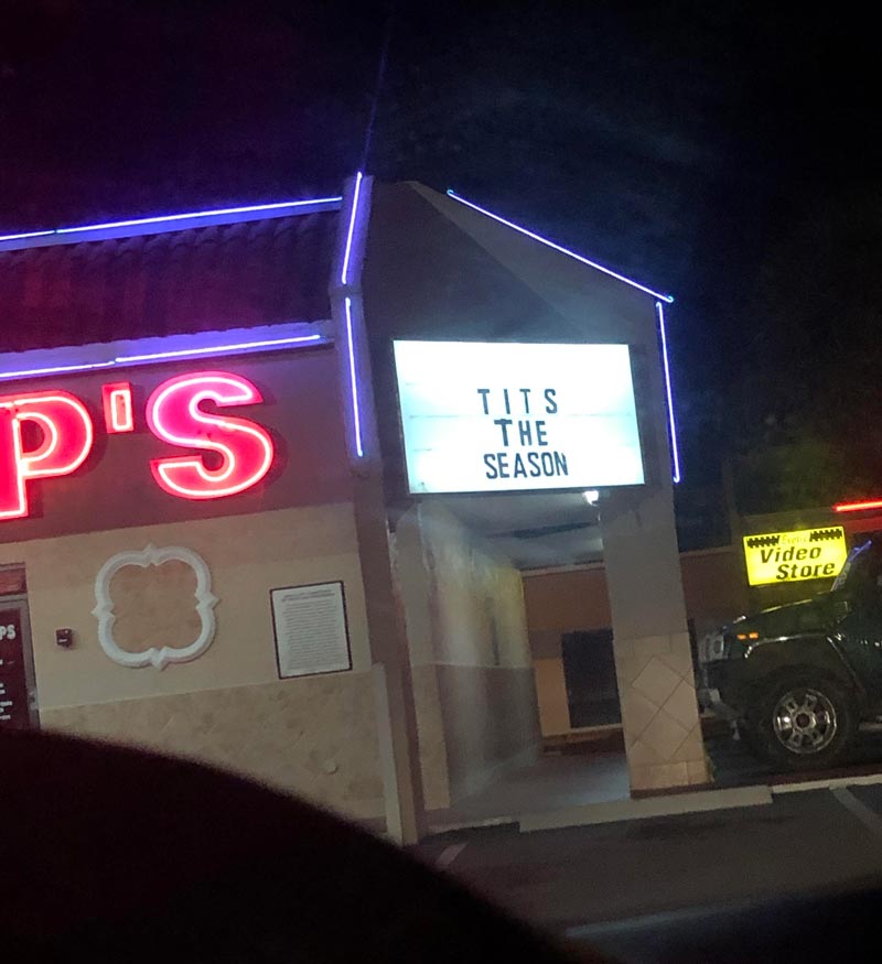 Local strip club never disappoints
