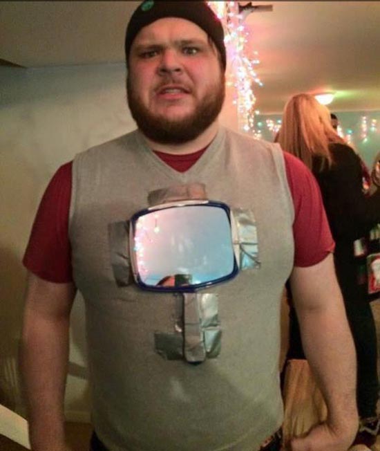 My friend wore this to an ugly sweater Christmas party