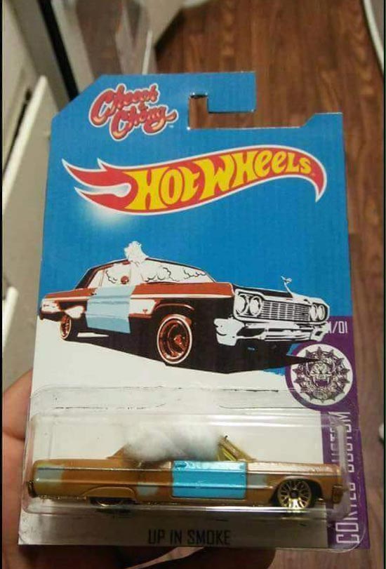 Cheech and Chong "Up in smoke" Hot Wheels car from 1978