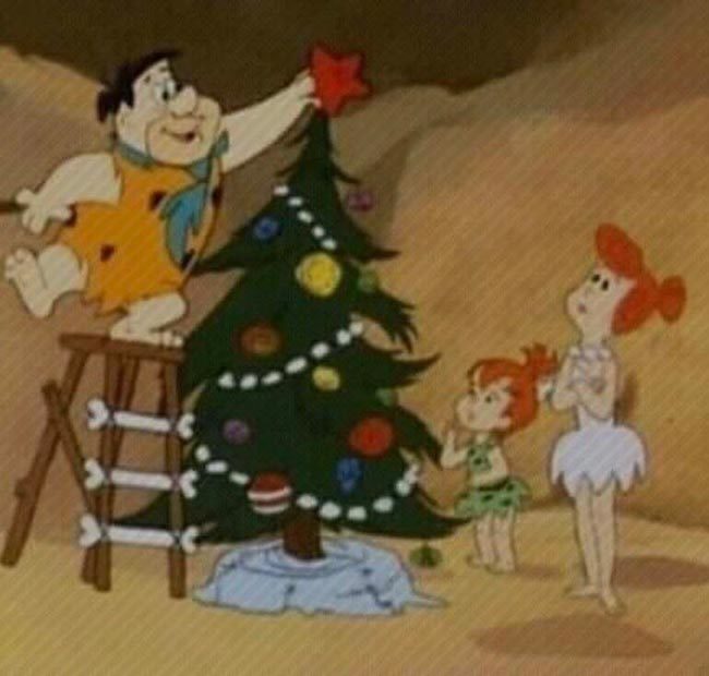 The Flintstones were the first family to celebrate Christmas before Christ was even born