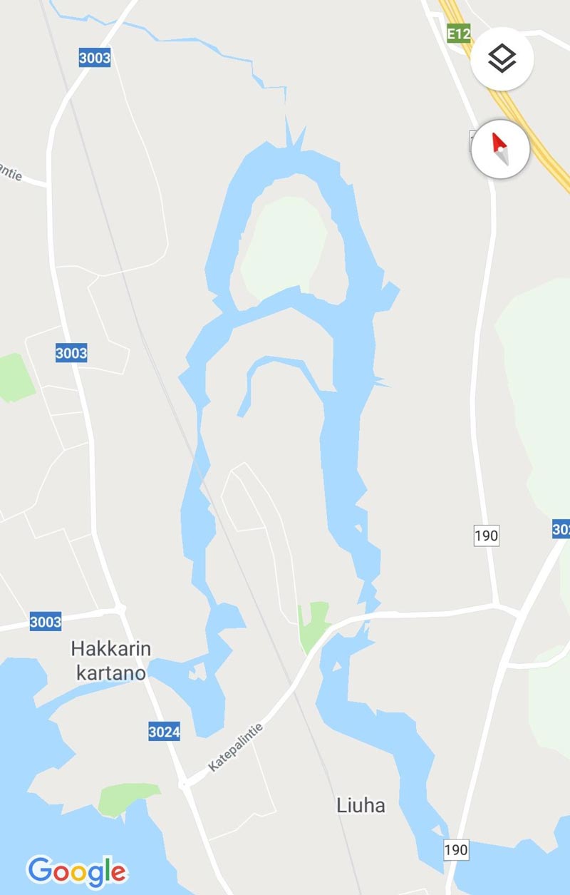 Just a reminder, this river actually exists in Finland