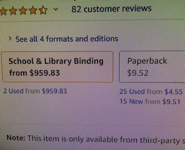Yeah, I think paperback should be fine