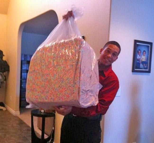 TIL you can order 40 pounds of just Lucky Charms marshmallows on Amazon