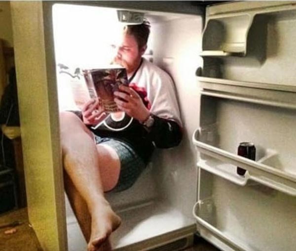 When the cooking instructions say "Chill in the fridge for 1 hour"