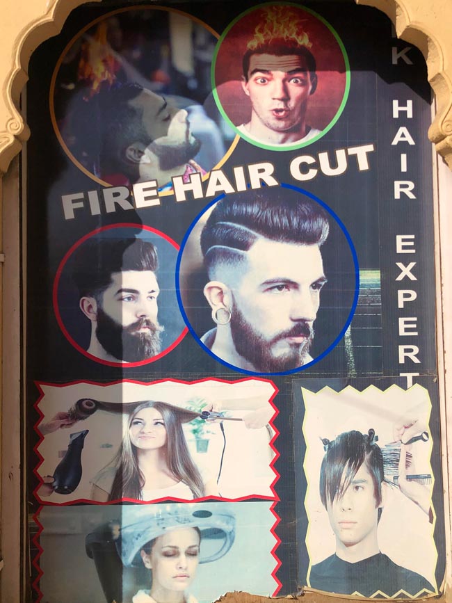 Fire Haircut 