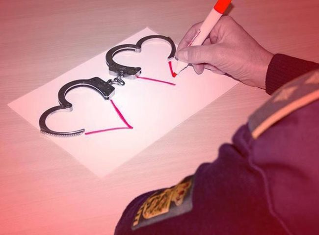 Danish police just posted this for Valentine’s Day with a love letter to all the wanted criminals