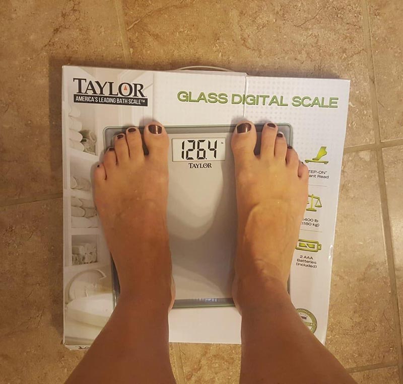 Finally hit my target weight!