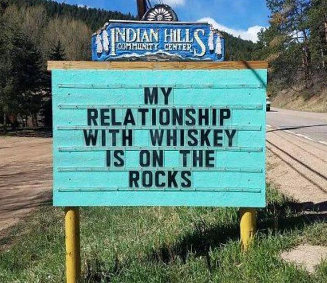 My relationship with whiskey